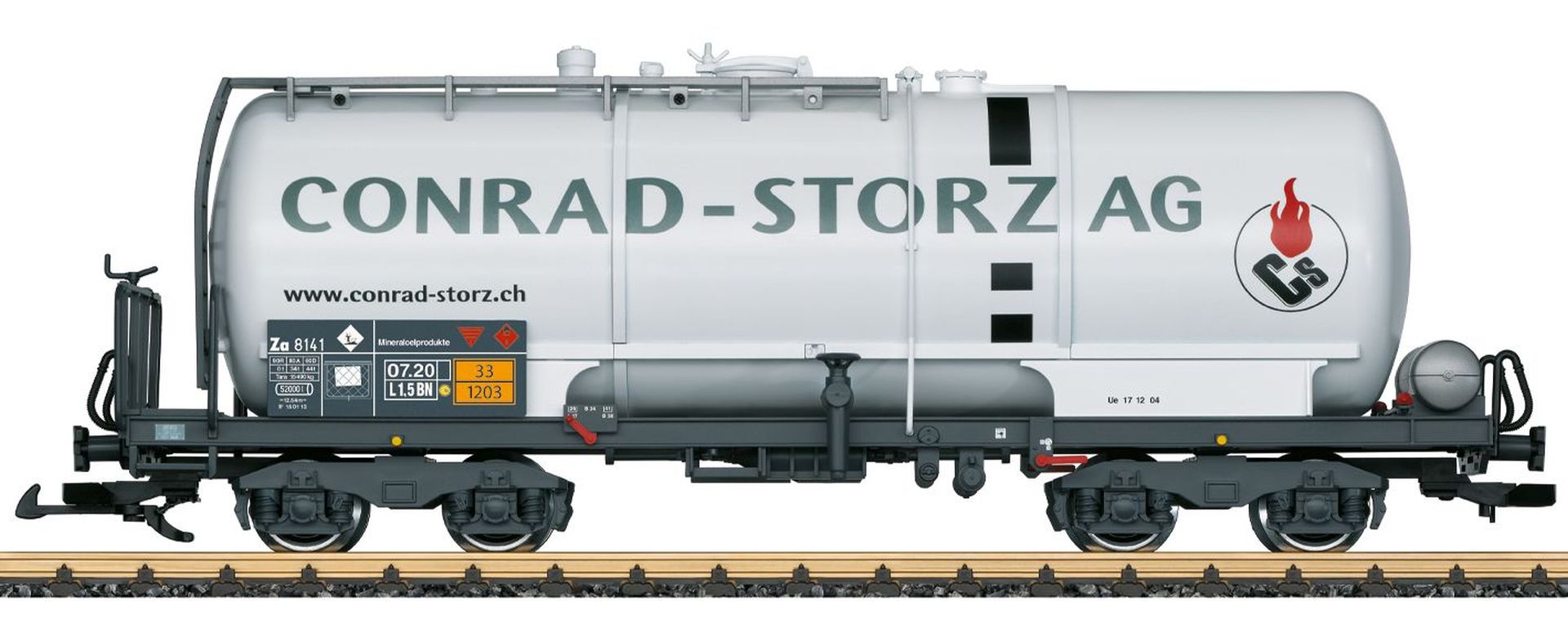 LGB 47832 - Kesselwagen, RhB, Ep.VI 'Conrad-Storz'