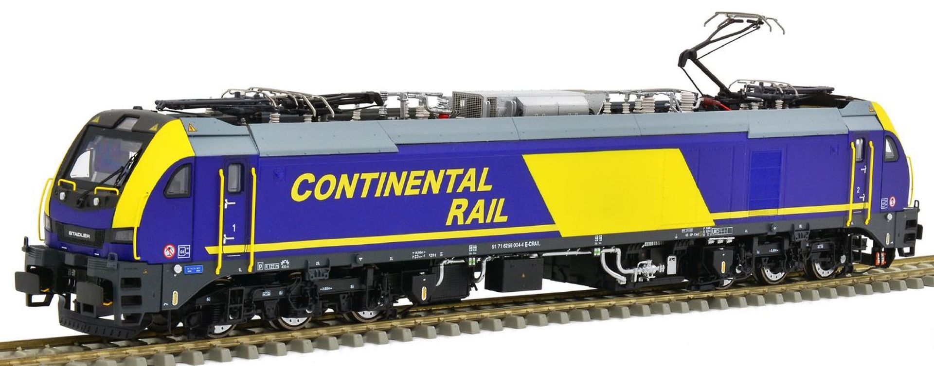 Sudexpress S2560040 - Stadler E-Lok 6000, 256 004-4, Continental Rail, Ep.VI, DC-Sound