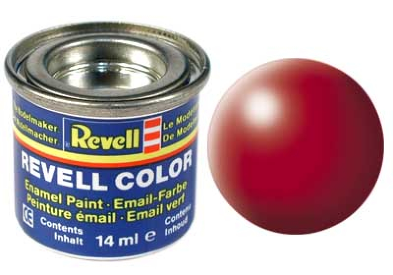 Revell 32330 - Feuerrot, RAL3000, seidenmatt, 14ml