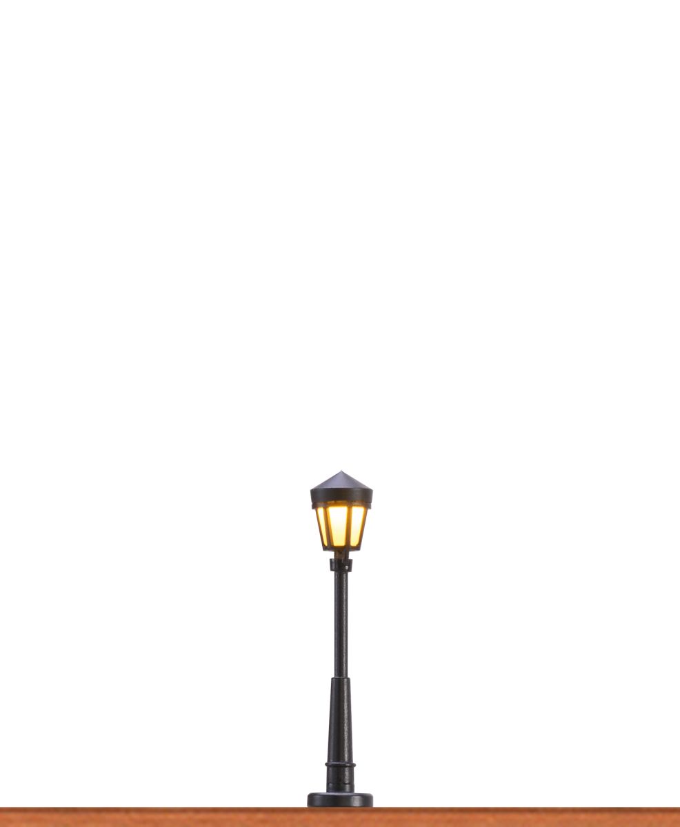 Brawa 83022 - Parklaterne mit Stecksockel und LED, H= 38mm