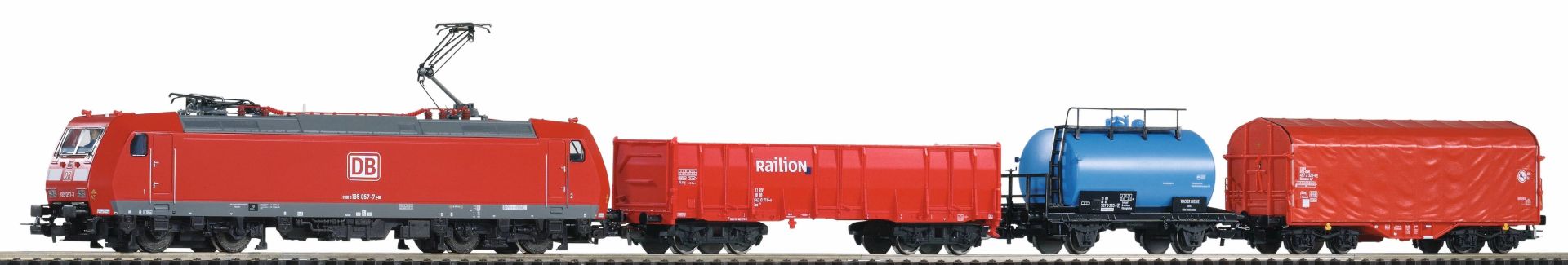 Piko 59015 - Digitales Startset mit PSCwlan, Güterzug, DBAG, Ep.VI
