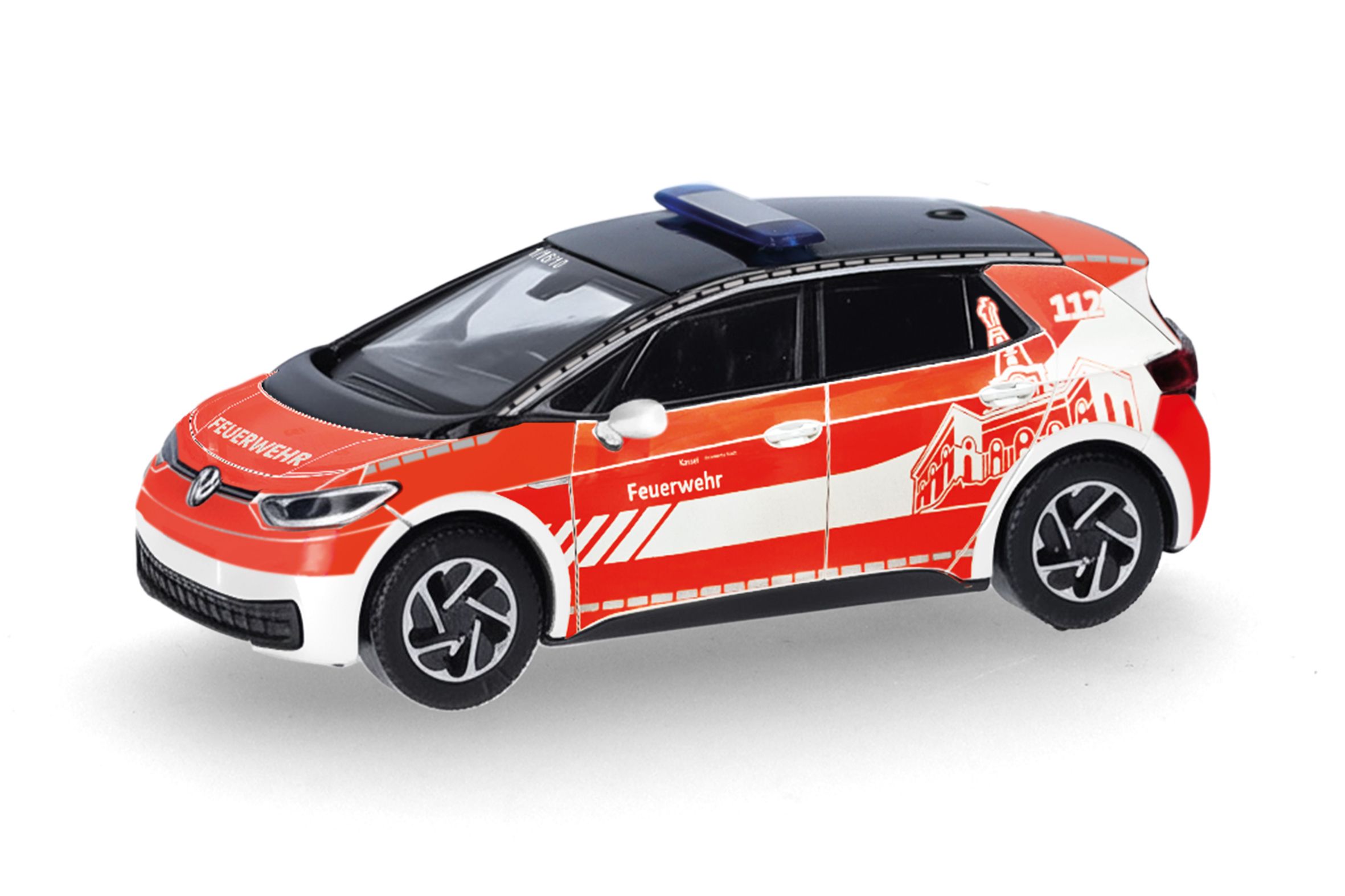 Herpa 098557 - Volkswagen (VW) ID.3 "Feuerwehr Kassel"