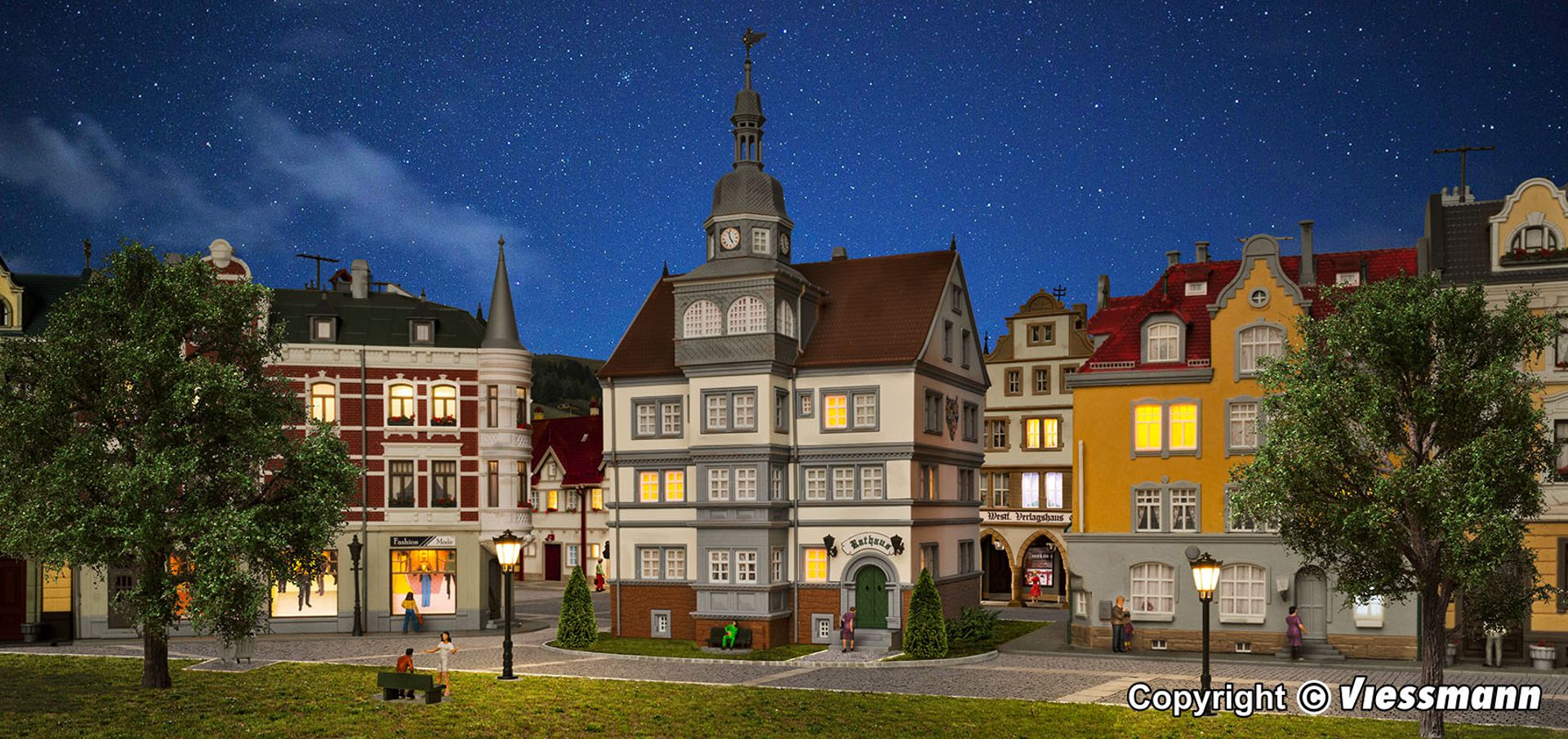 Kibri 38395 - Rathaus aus dem Sauerland