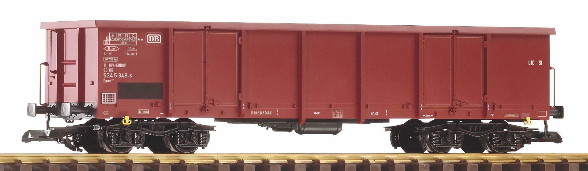 Piko 37012 - Offener Güterwagen Eaos, DB, Ep.IV