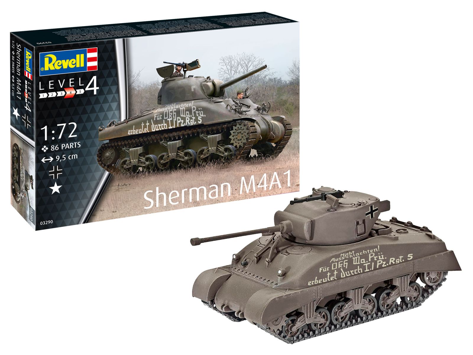 Revell 03290 - Sherman M4A1