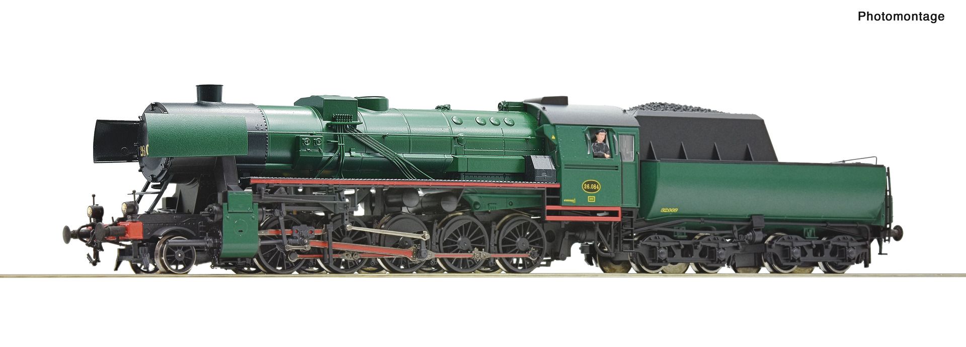 Roco 70043 - Dampflok 26.084, SNCB, Ep.III
