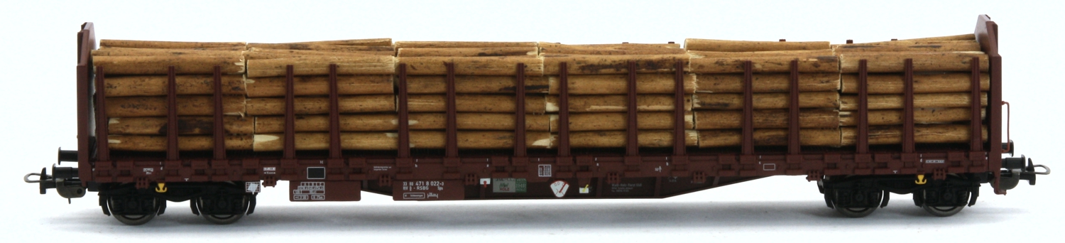 Piko 58216 - Zugset mit BR 232 WFL und 3 Holzwagen Roos-t642, Ep.VI, AC-Sound
