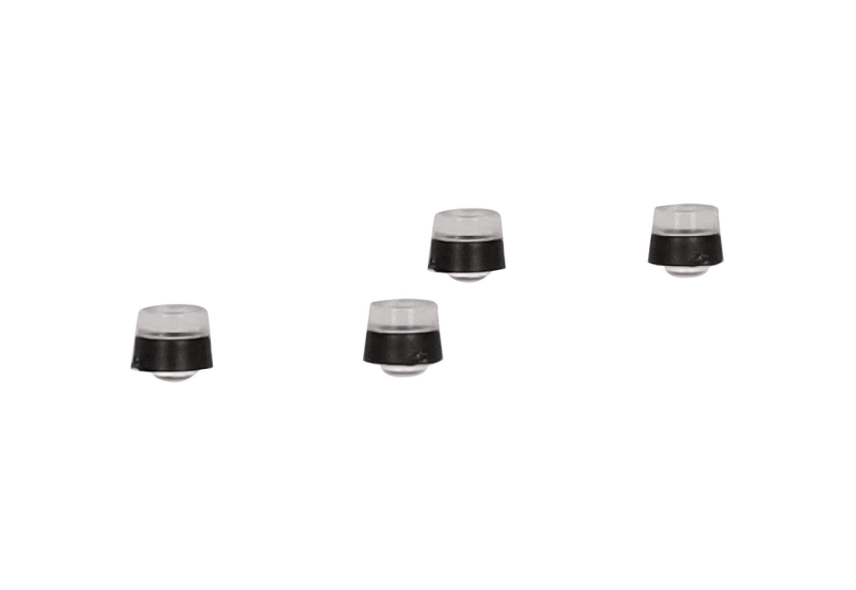 Herpa 054423 - Zubehör Signallichter flach, transparent (20 Stück)