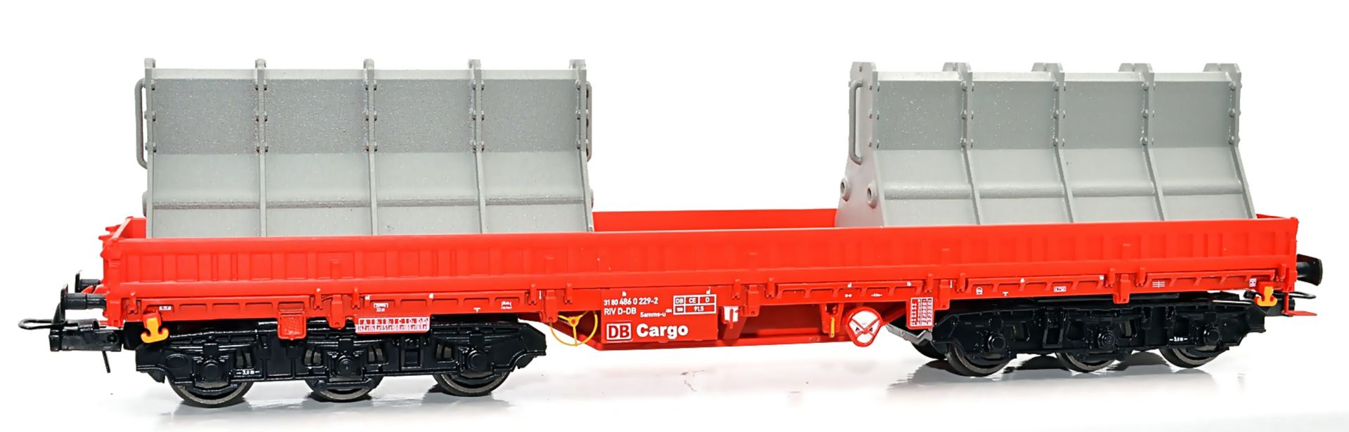 NPE NW 22965 - Schwerlastwagen Samms-u 454 graue Betonschalung, DBAG, Ep.V