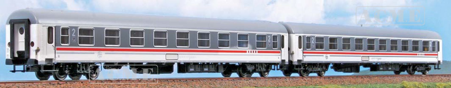 ACME AC 55358 - 2er Set Personenwagen UIC-Y, HZ, Ep.VI
