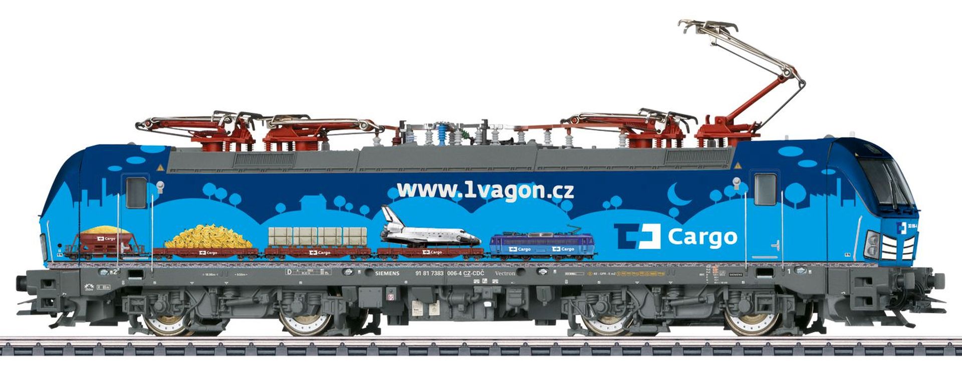 Märklin 39333 - E-Lok 383 006-4 Vectron, CD-Cargo, Ep.VI, MFX+-Sound