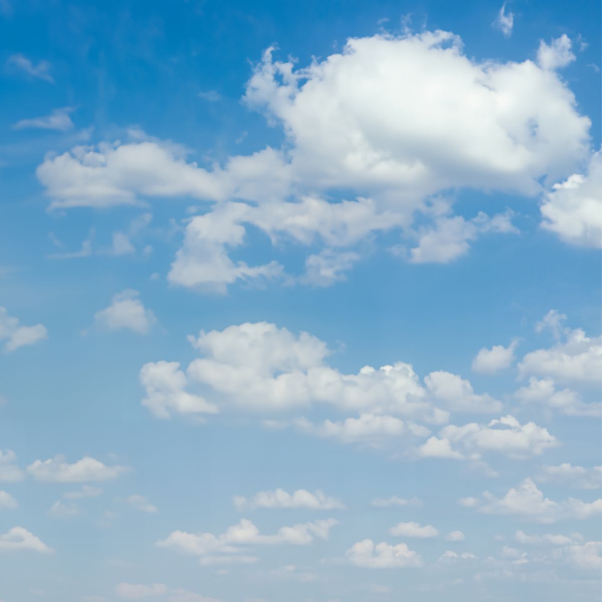 elriwa M4-H100-H - Hintergrundplatte aus PVC-Hartschaum 'Himmel mit Wolken', Höhe 100 cm, Bild H