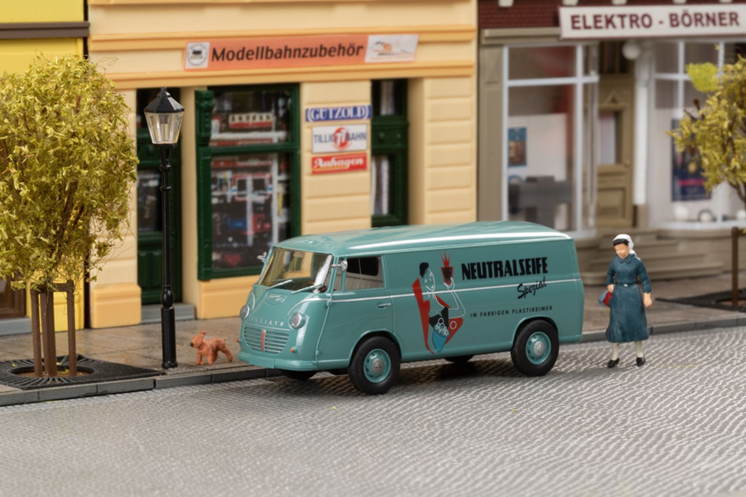 mini-car 66012 - Goliath Kastenwagen HAKA-Werke - Fertigmodell