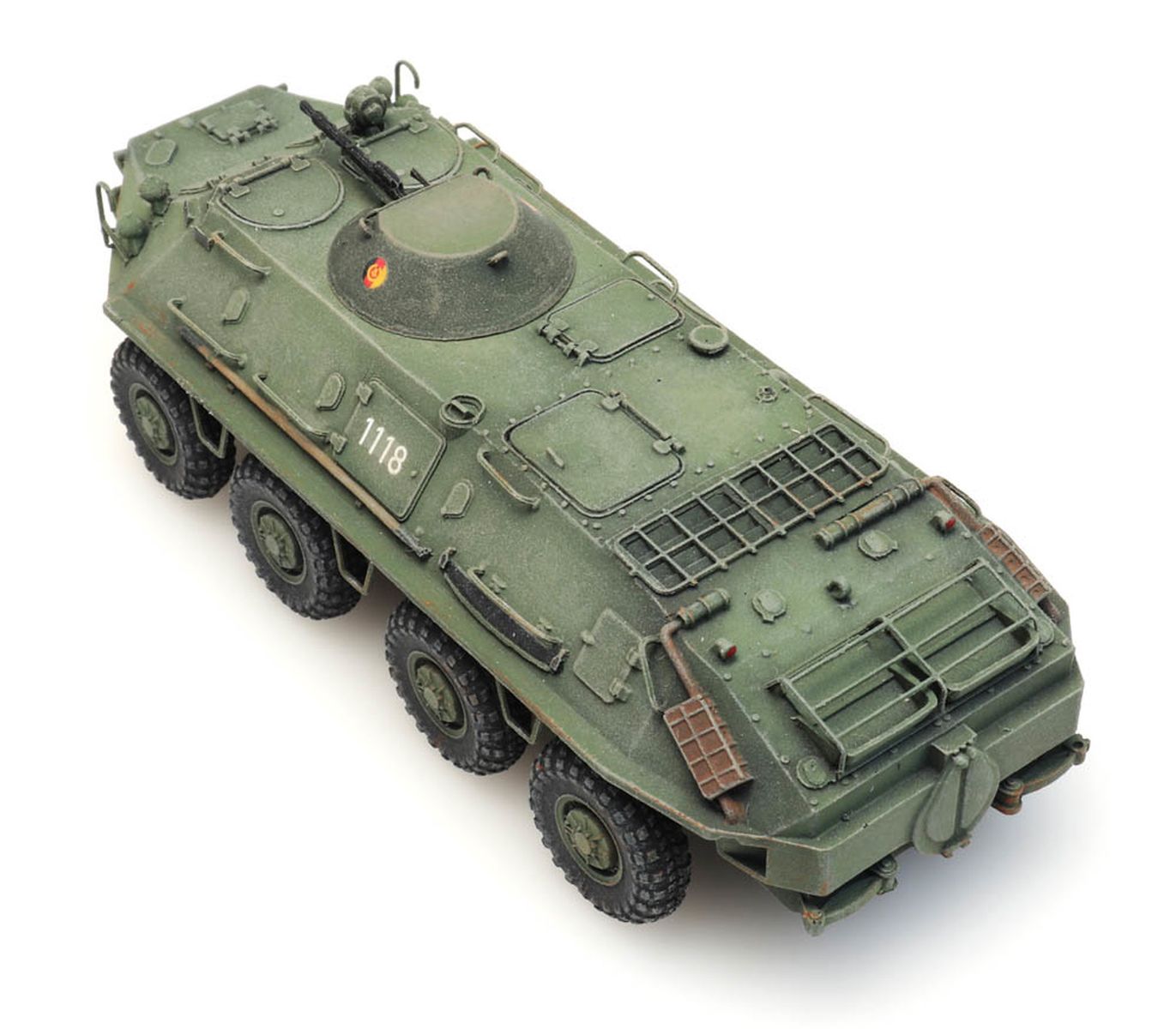Char BMP1 NVA Sur Wagon Ferroviaire - Maquette Artitec 6870289, Neuve, échelle HO/1:87