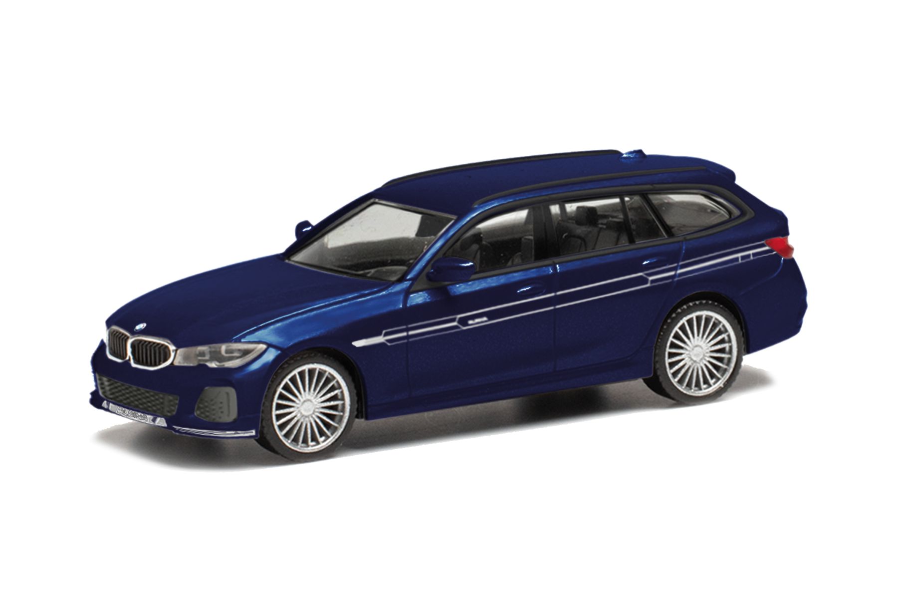 Herpa 430906-002 - BMW Alpina B3 (G21) Touring, tansanitblau metallic