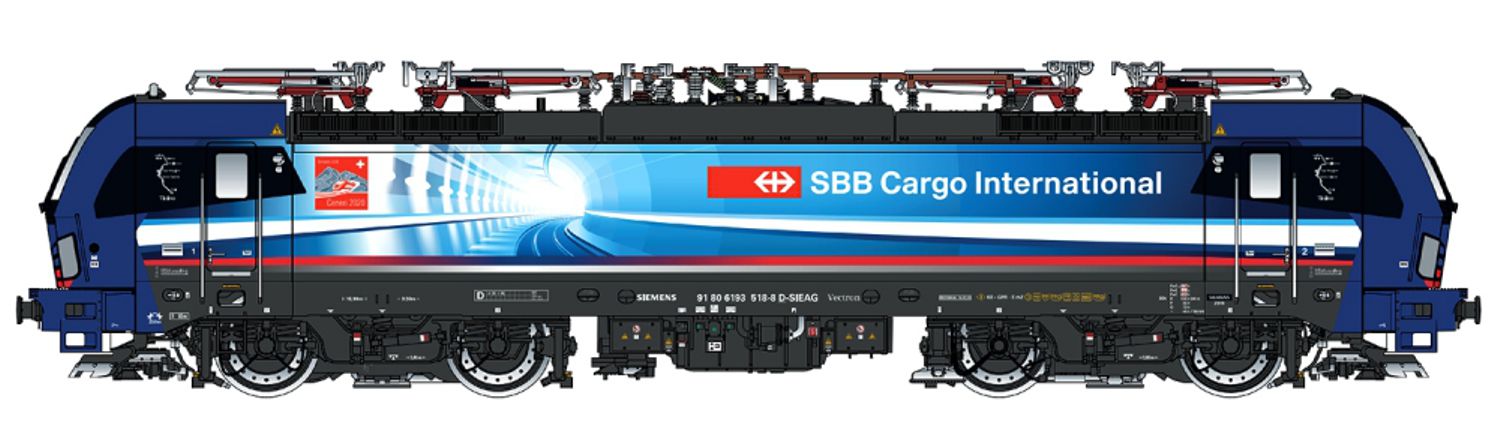 L.S. Models 17112 - E-Lok BR 193 'Vectron', SBB-Cargo, Ep.VI 'Ceneri'