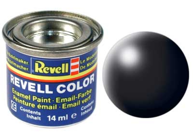 Revell 32302 - Schwarz, RAL9005, seidenmatt, 14ml