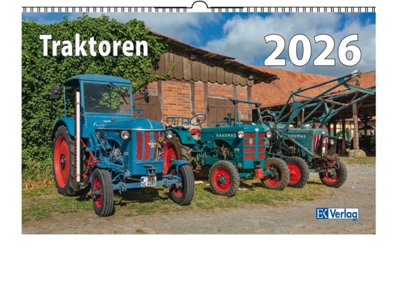 EK-Verlag 5968 - Kalender Traktoren - 2026