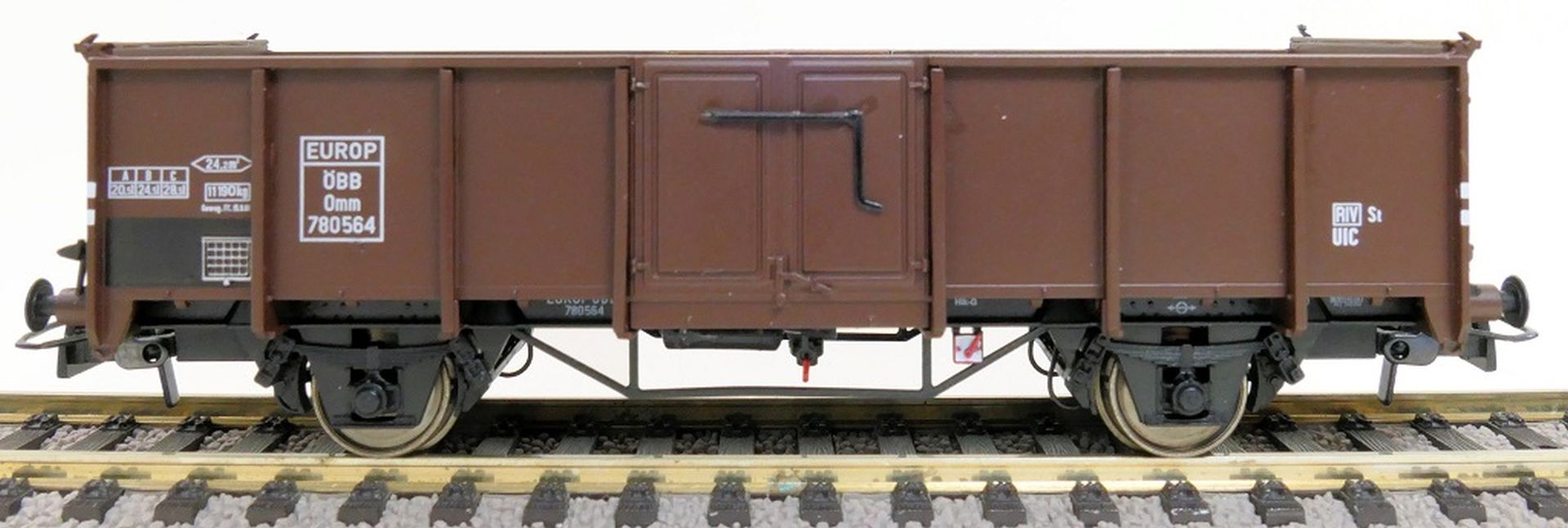 Exact-Train EX23964 - Offener Güterwagen Omm EUROP, ÖBB, Ep.III
