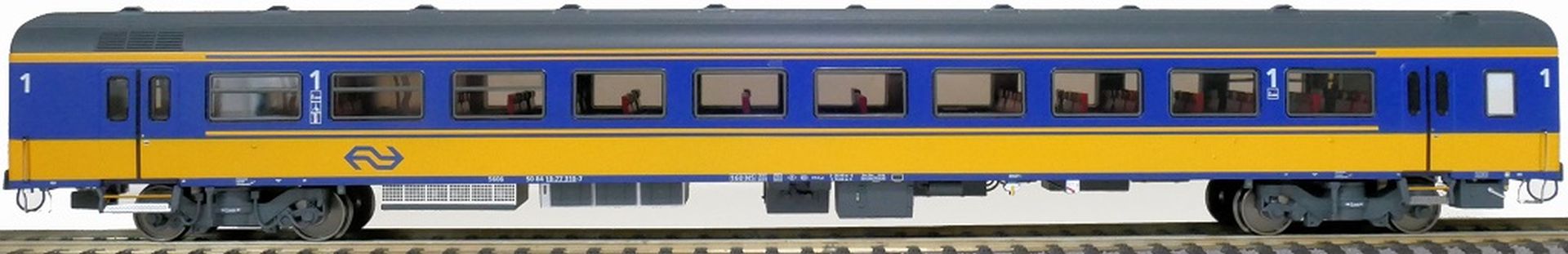 Exact-Train EX11174 - Personenwagen ICRm, A, NS, Ep.V, mit Innenbel. und Figuren