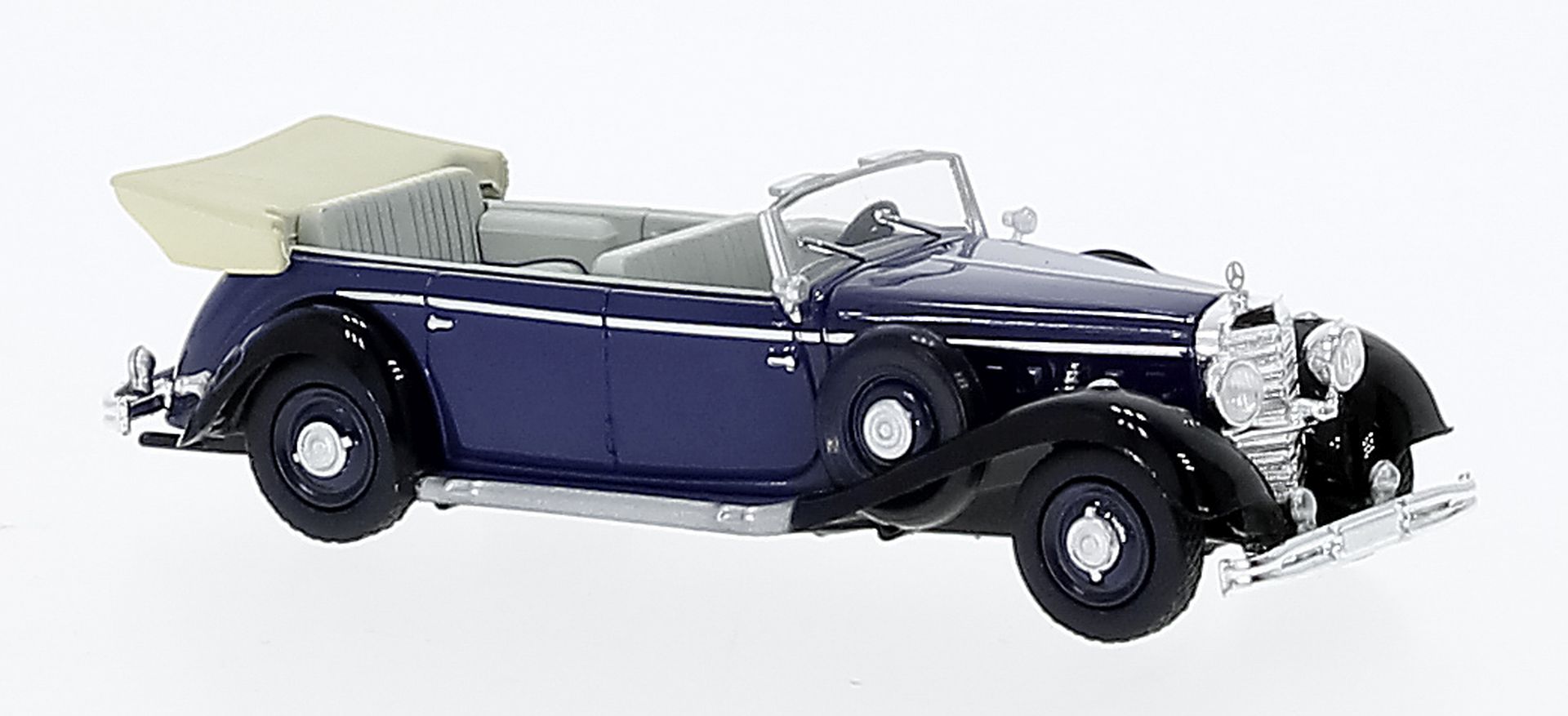 Brekina 21053 - Mercedes 770 K, dunkelblau, 1938