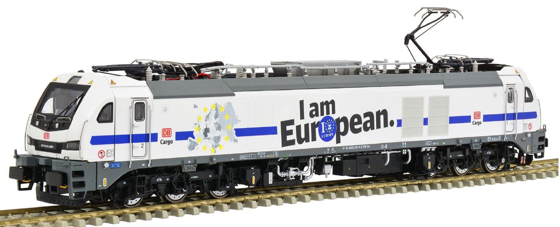 Sudexpress S0060071 - Stadler E-Lok Euro 6000, 6007-5, DB-Cargo, Ep.VI 'I am European'