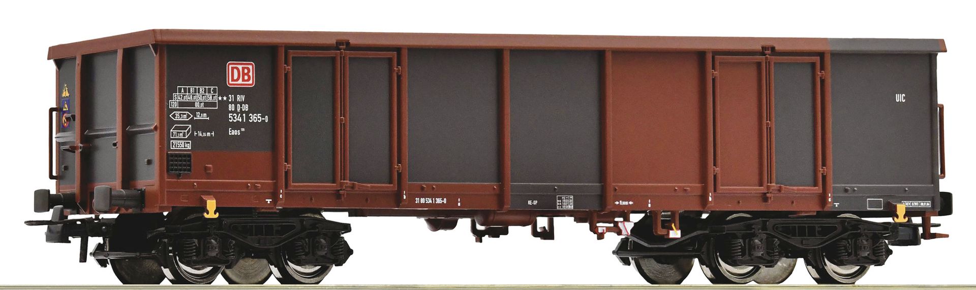 Roco 75861 - Offener Güterwagen Eaos, DBAG, Ep.V-VI, Wagen 3