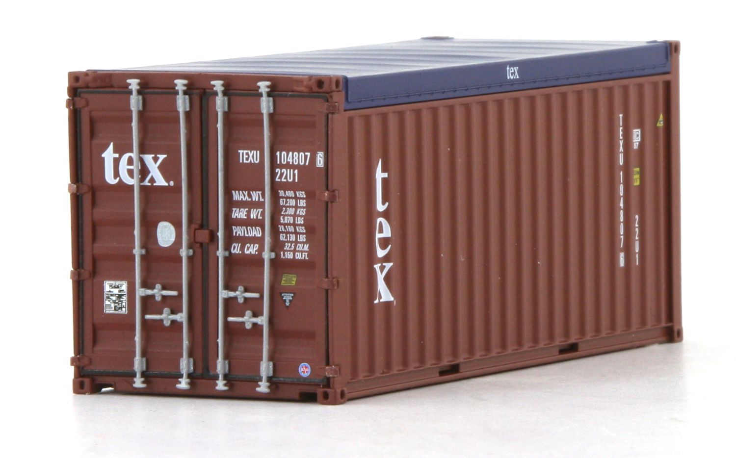 PT-Trains 820508 - Container 20' 'tex', TEXU1048076