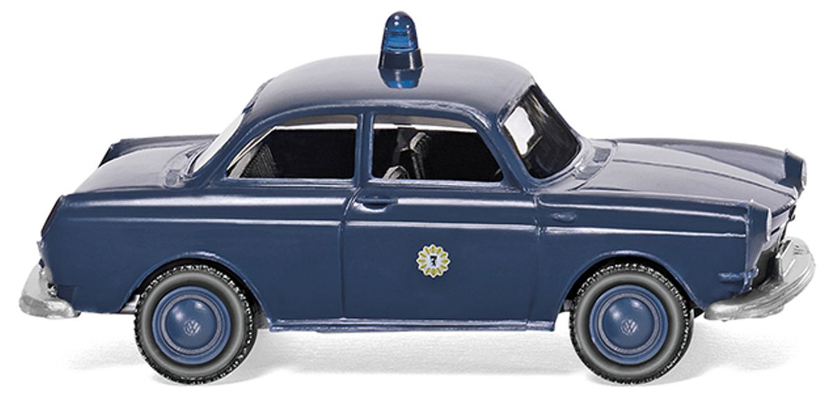 Wiking 086436 - Polizei - VW 1600 Limousine 'Berlin'