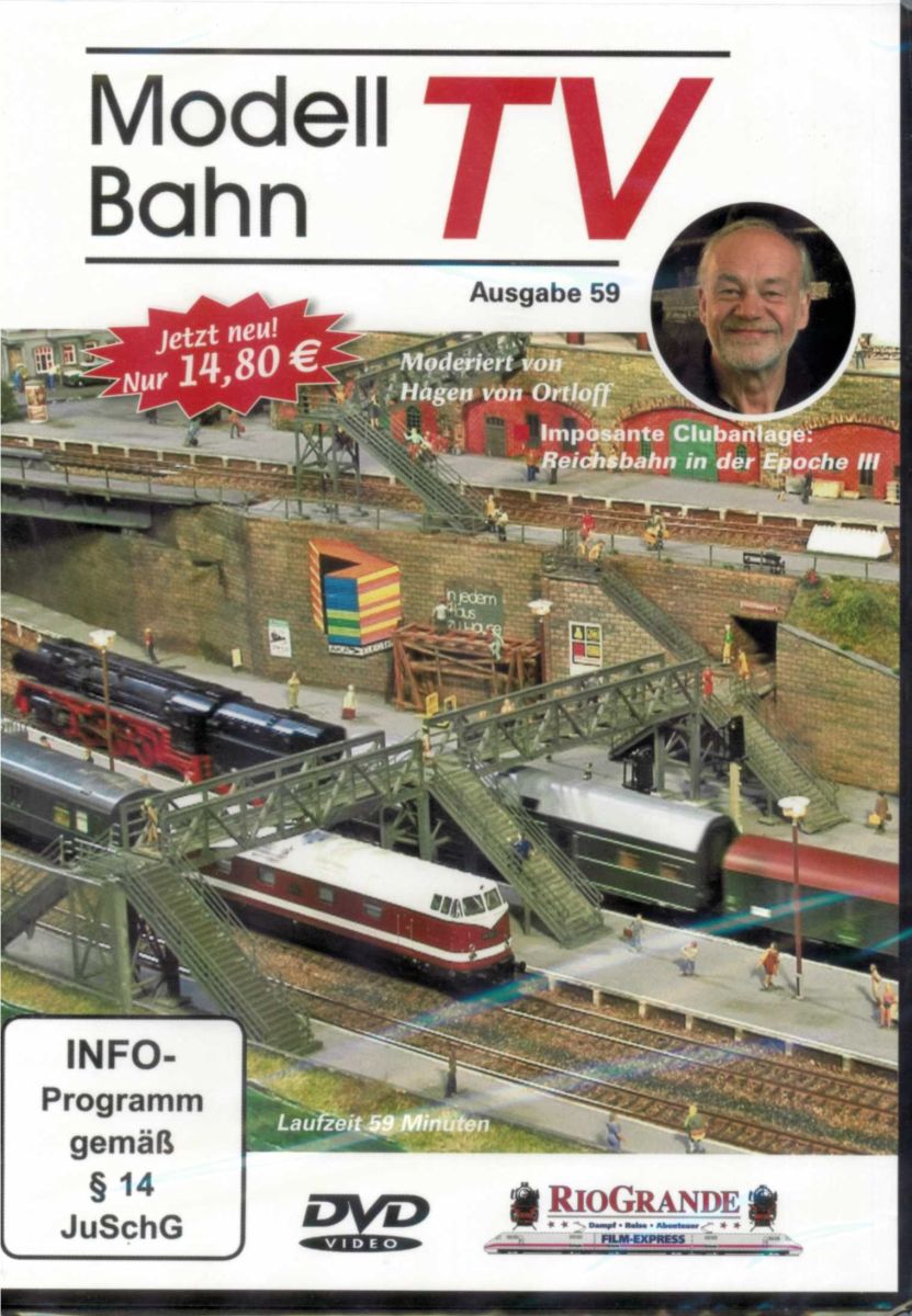 VGB 7559 - DVD - Modellbahn TV - Ausgabe 59