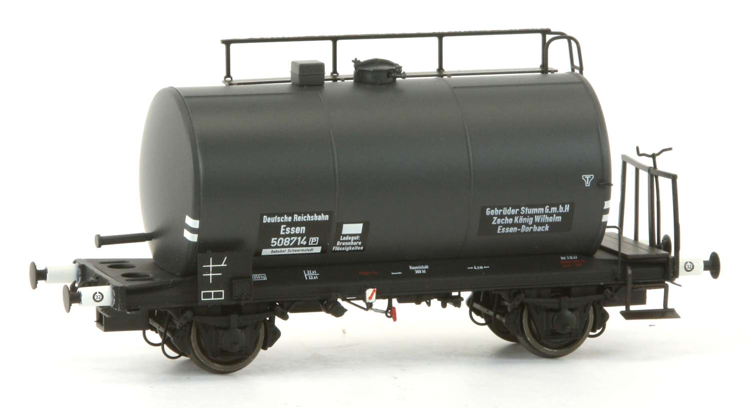 Exact-Train EX20601 - Kesselwagen Ba. Uerdingen, DRG, Ep.II 'Gebr. Stumm'