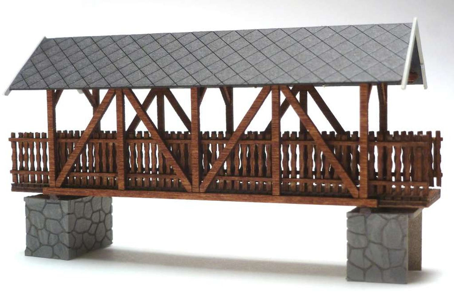 igra 120019 - Brücke Typ 4, 18 x 84 x 40 mm, Bausatz