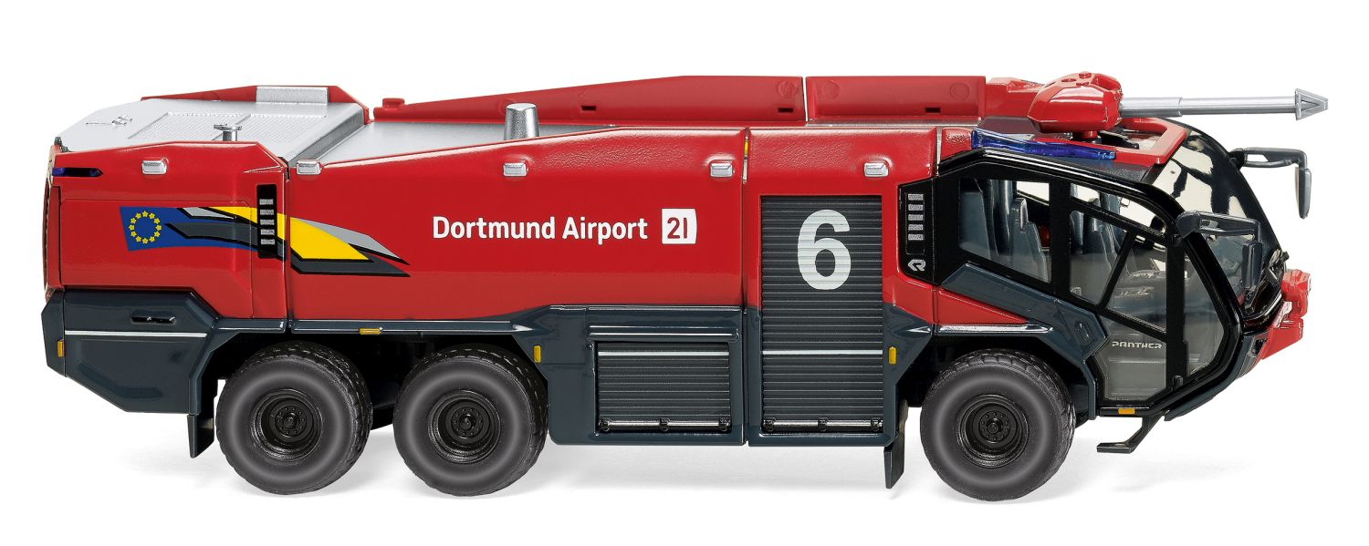 Wiking 062648 - Feuerwehr - Rosenbauer FLF Panther 6x6 'Dortmund'