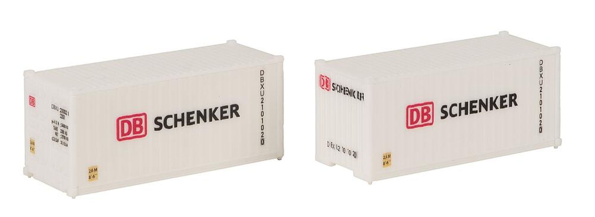 Faller 182053 - 2er Set 20' Container DB