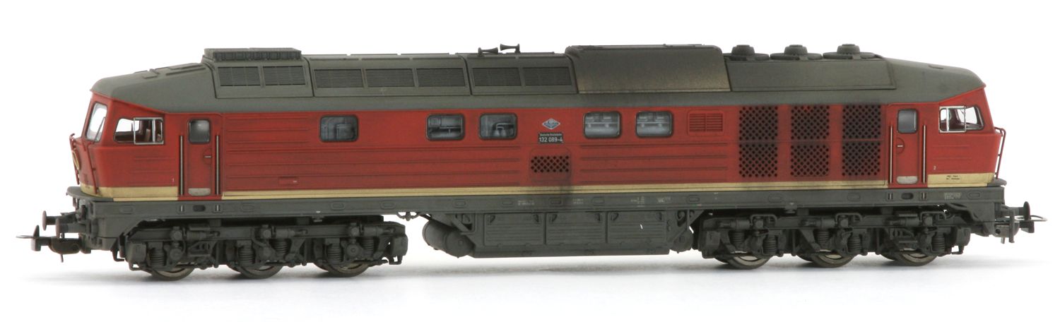 Saxonia 87032 - Diesellok 132 089-4, DR, Ep.IV, AC-Sound, gealtert