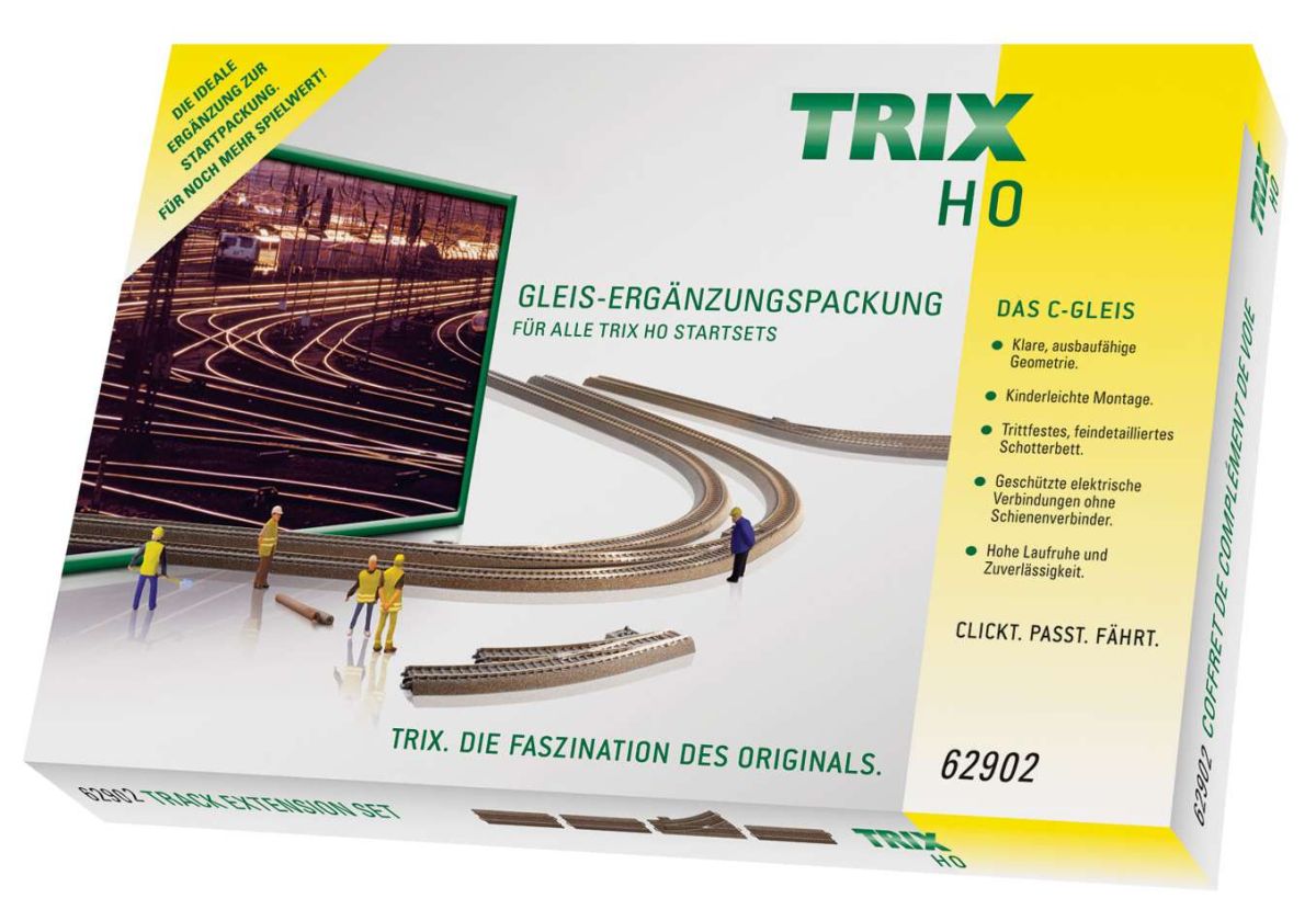 Trix 62902 - C-Gleis Ergänzungspackung C2