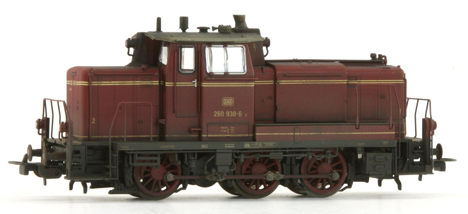Saxonia 87034 - Diesellok 260 938-6, DB, Ep.IV, gealtert Saxonia 87034 - Diesellok 260 938-6, DB, Ep.IV, gealtert