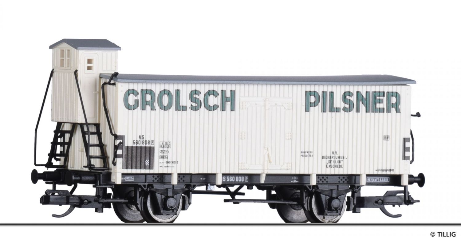 Tillig 17920 - Kühlwagen, NS, Ep.III 'Grolsch Pilsner'