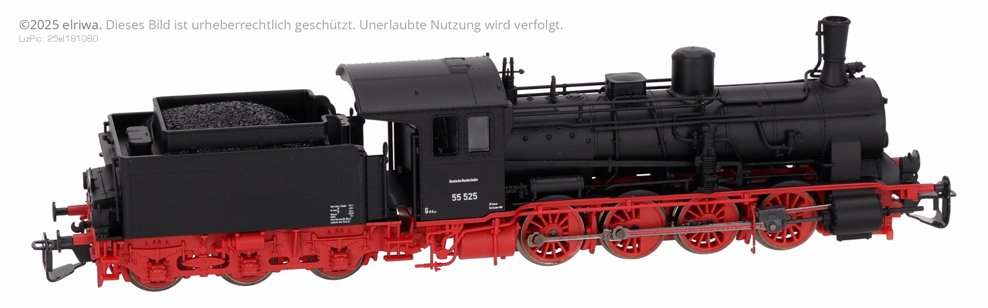 Piko 47104 - Dampflok BR 55, DB, Ep.III