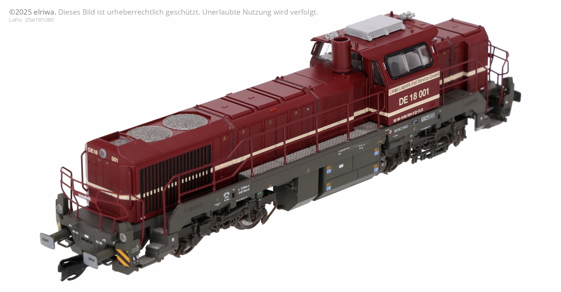Arnold HN9057 - Diesellok DE 18 001, Cargo Rail Service, Ep.VI