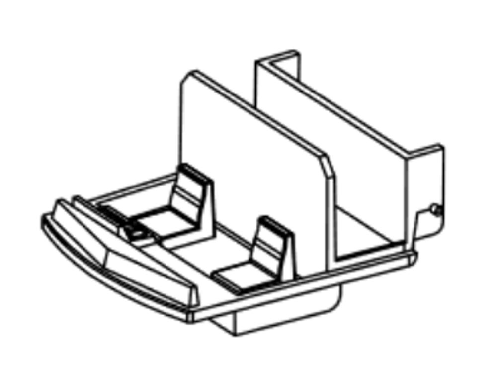 Piko 71334-26 - 1 Führerstand Ludmilla, Graualuminium, RAL 9007