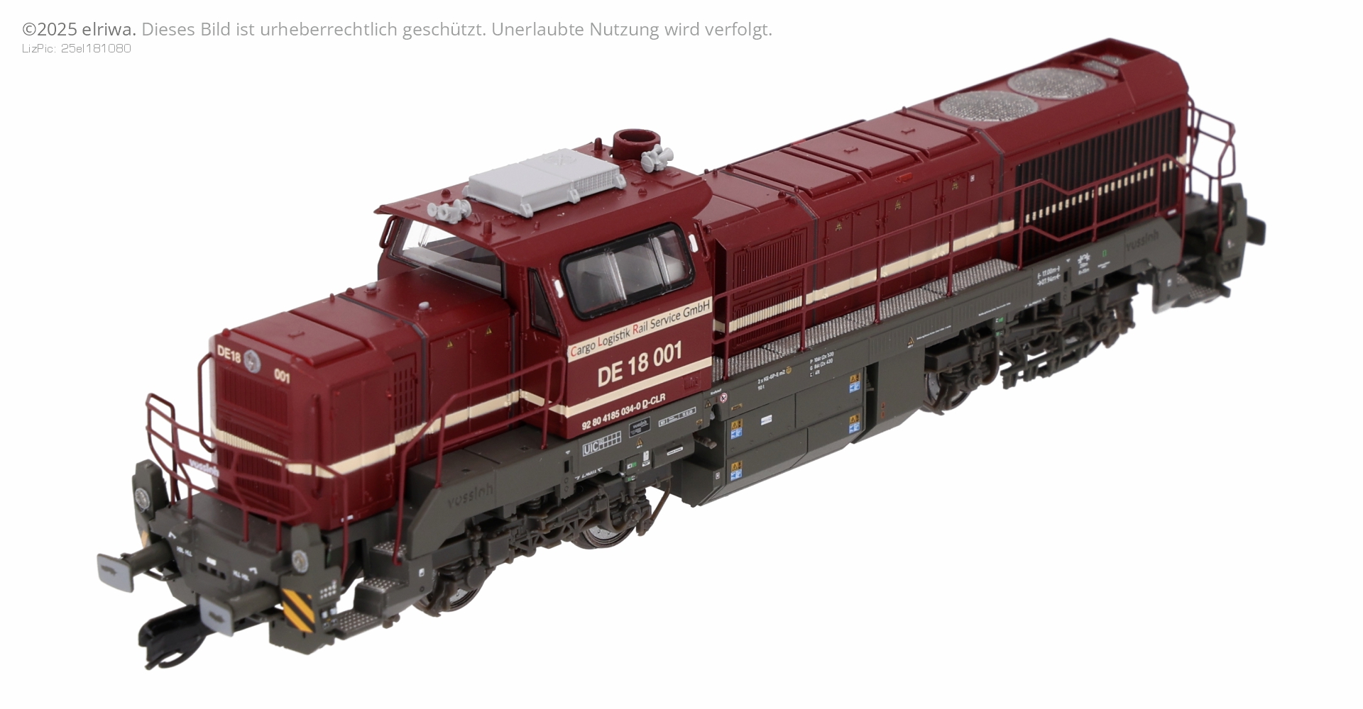 Arnold HN9057 - Diesellok DE 18 001, Cargo Rail Service, Ep.VI
