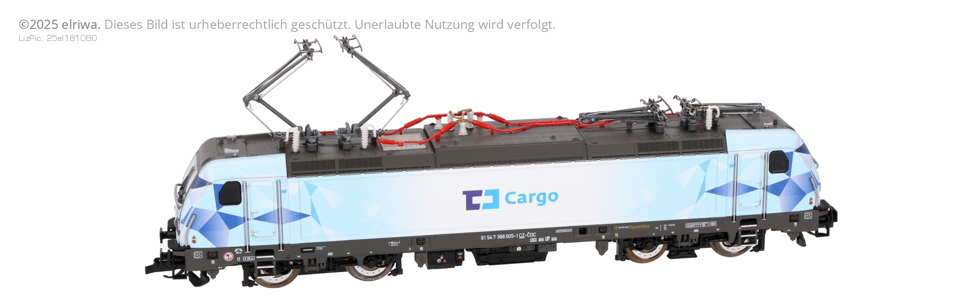Piko 47459-A24 - E-Lok Rh 388, CD-Cargo, Ep.VI, DC-Sound