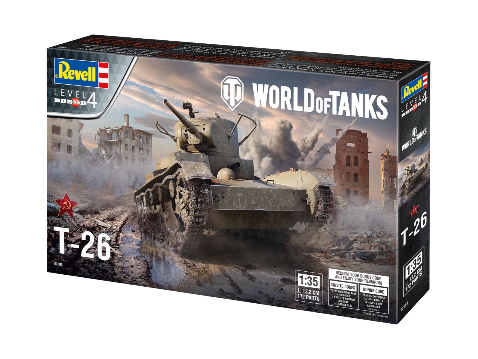 Revell 03505 - T-26 "World of Tanks"