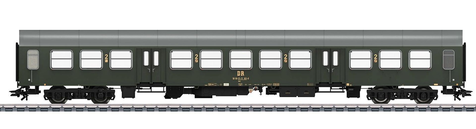 Märklin 42581 - Personenwagen 'Halberstädter', 2. Klasse, DR, Ep.IV