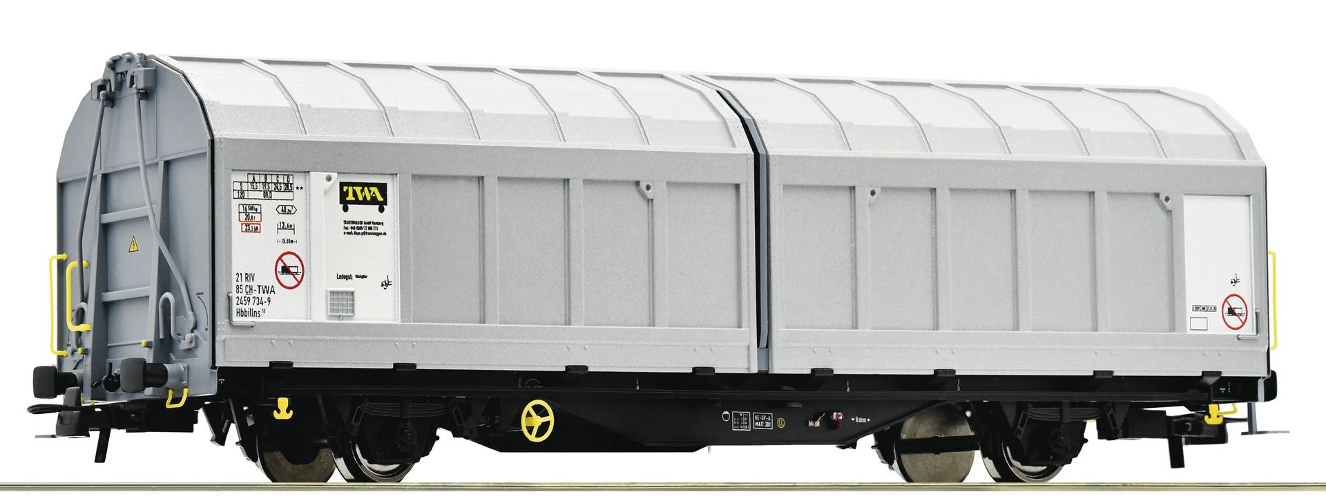Roco 77495 - Schiebewandwagen Habbiins, SBB-Cargo, Ep.VI 'Transwaggon'