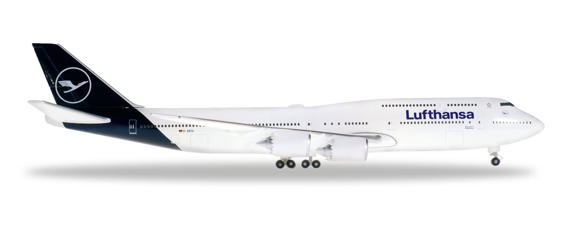 Herpa 531283-001 - Lufthansa Boeing 747-8 Intercontinental – D-ABYC “Sachsen”
