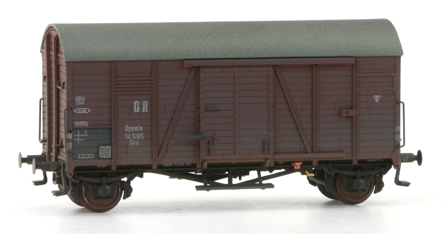 Exact-Train EX22078 - Gedeckter Güterwagen Oppeln, DRG, Ep.II, verschmutzt