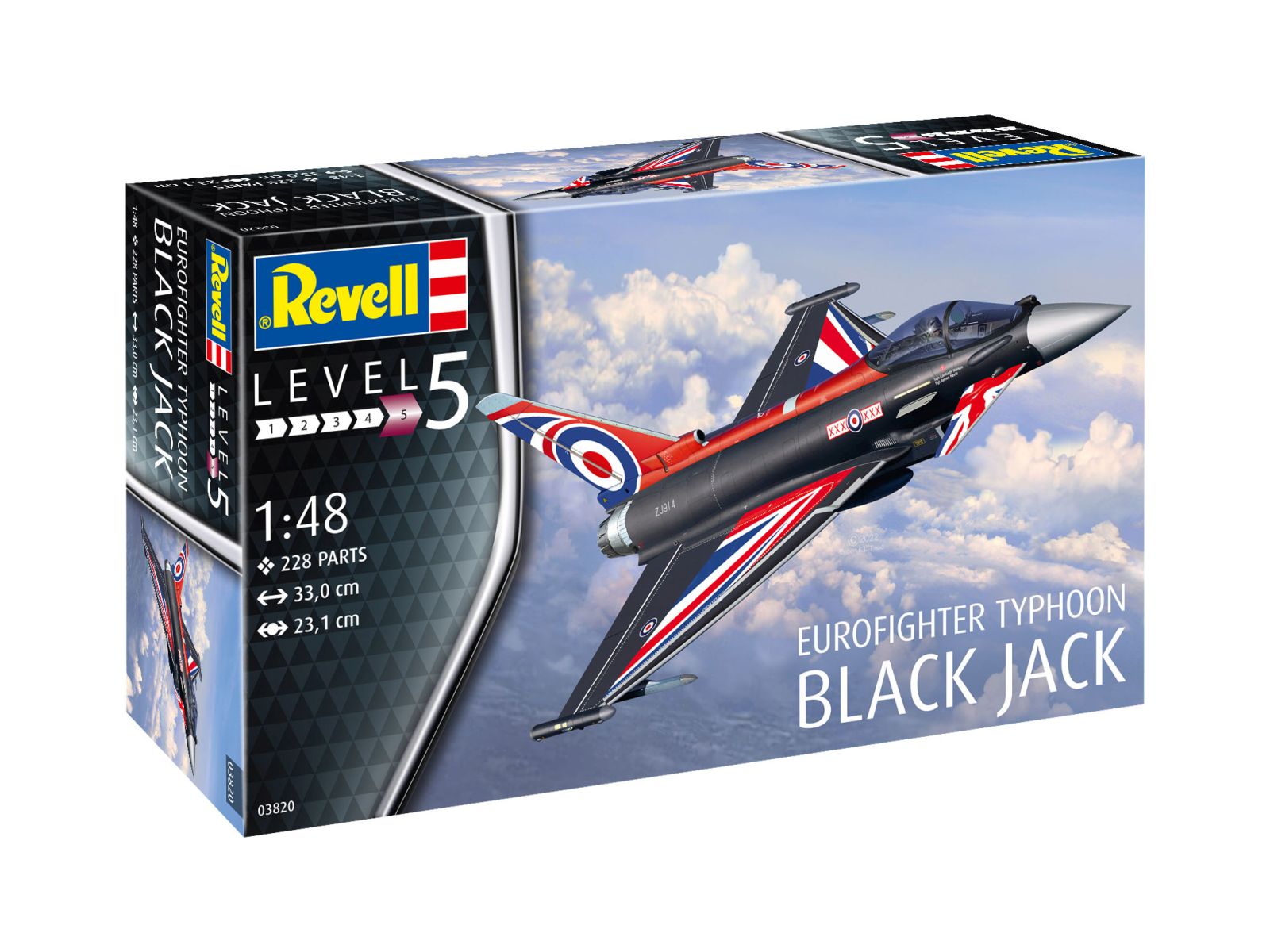 Revell 03820 - Eurofighter Typhoon "Black Jack“ Revell 03820 - Eurofighter Typhoon "Black Jack“