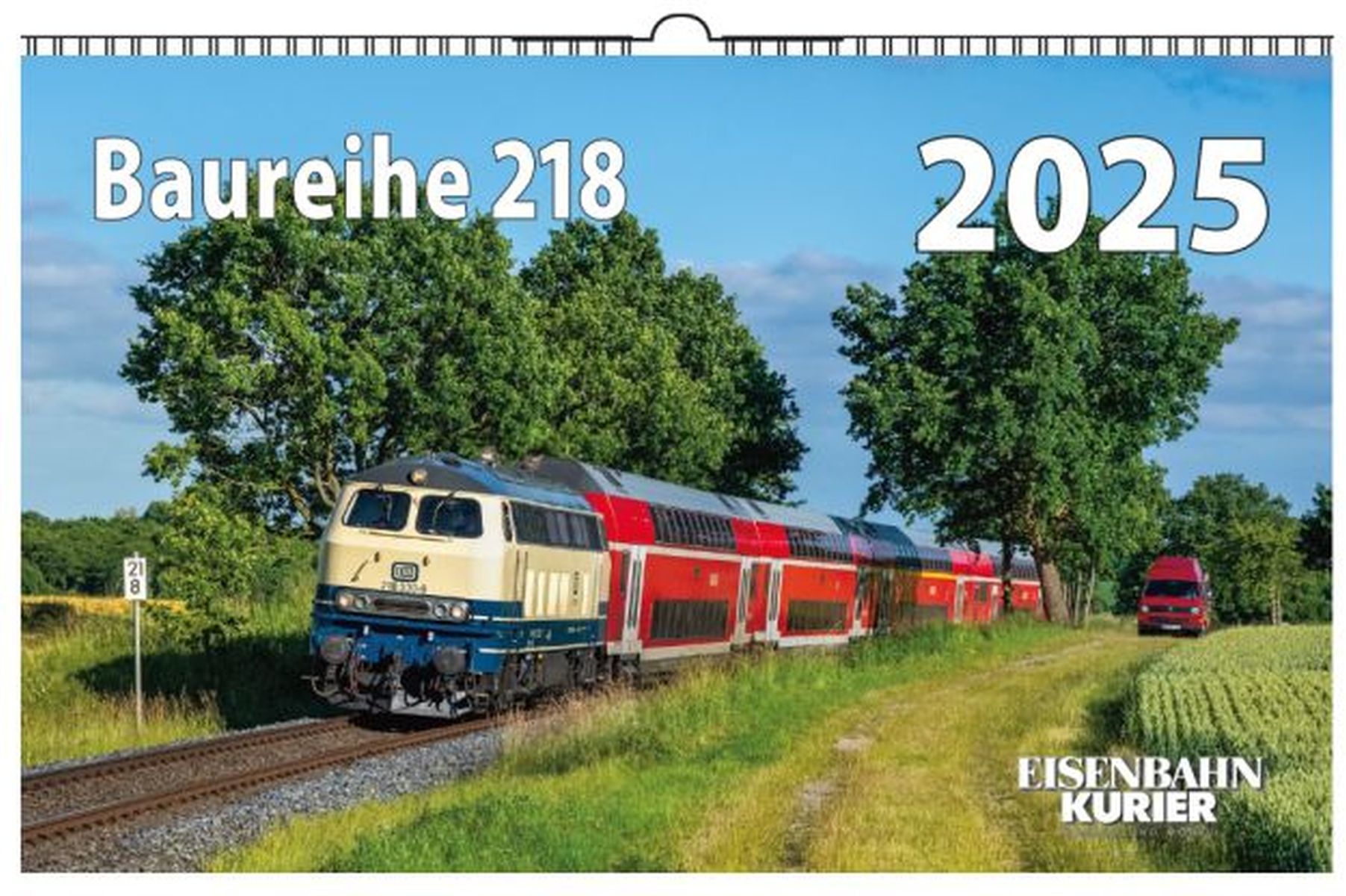 EK-Verlag 5938 - Kalender Baureihe 218 - 2025